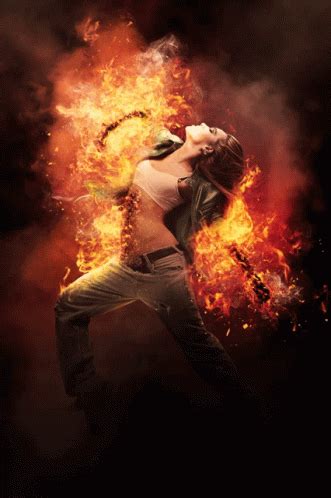 on fire gif|woman on fire gif.